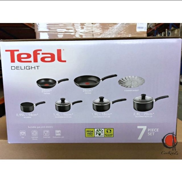 Ready Stockperiuk Tefal 7 Pcs Original Offer Murah Shopee Malaysia 3765