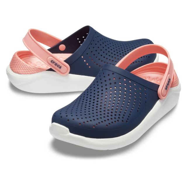 crocs literide navy melon