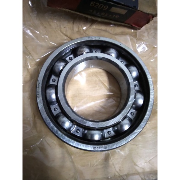 Ball bearing 6209 Open type Brand New FLT brand GENUINELY made in Europe (Poland)