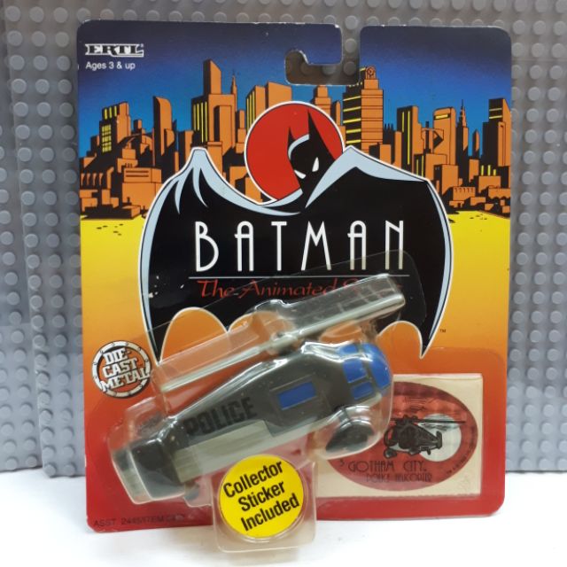 ERTL Batman The Animated Series Gotham City Police Helicopter | Shopee  Malaysia