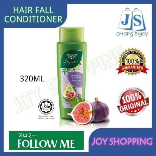 Follow Me Green Tea Hijab Hair Fall Solution Conditioner 320ml Shopee