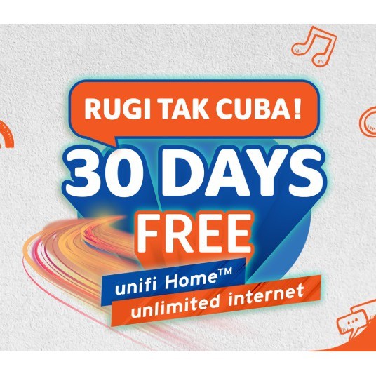 Tm Unifi Home Unlimited Quota Rm89 30mbps Free 30days Shopee Malaysia