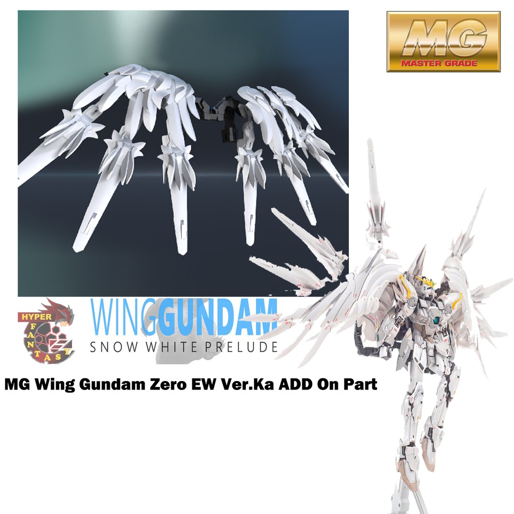 super nova wing gundam zero snow white prelude