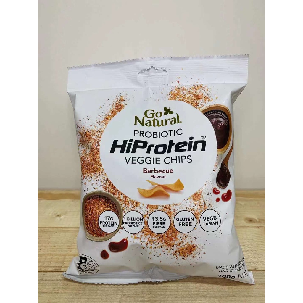 Go Natural Probiotic HiProtein Veggie Chips 100g Shopee Malaysia