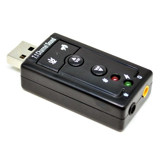 USB SOUND 7.1 WITH SOUND ADJUSTMENT BUTTON