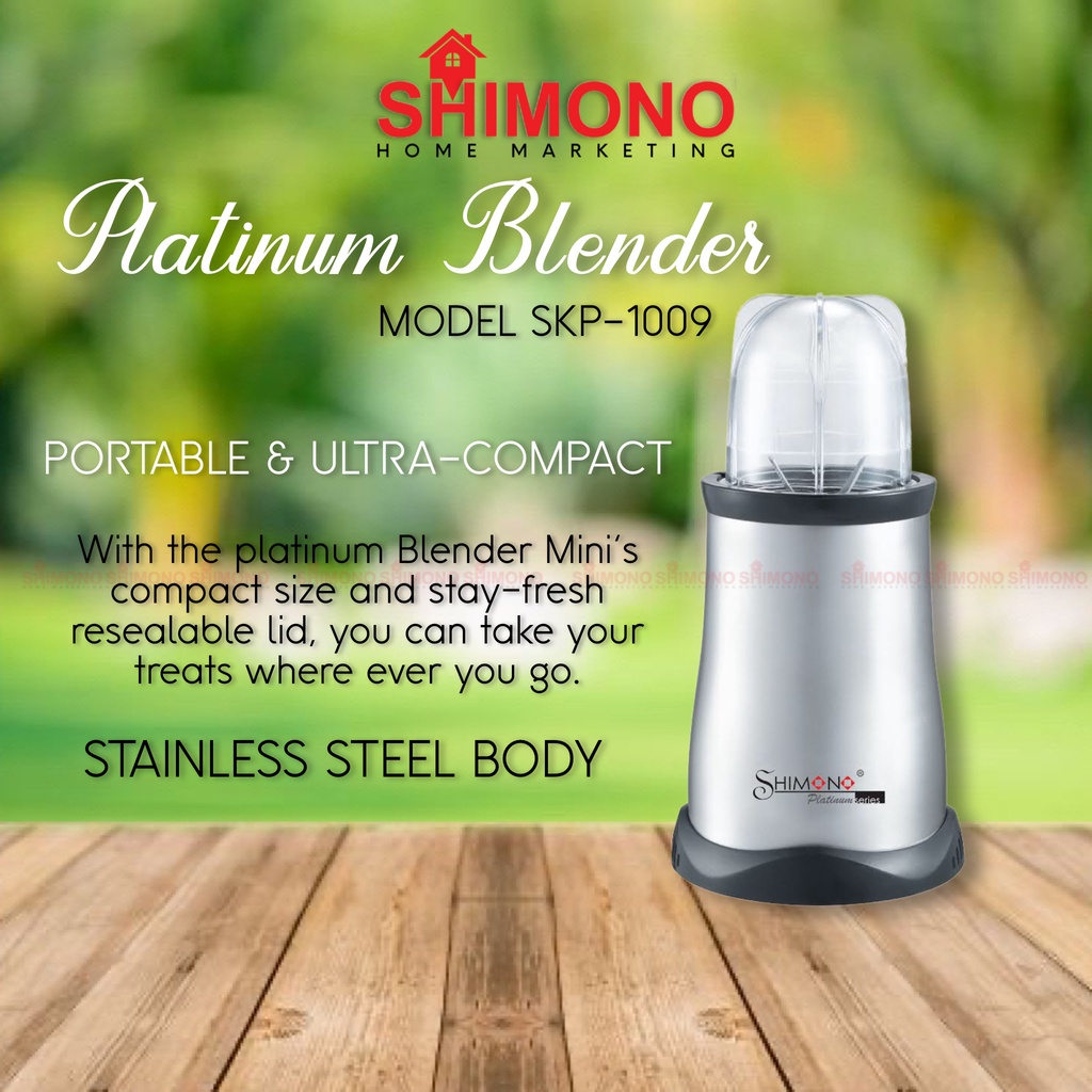 [ SHIMONO ] DMC Shimono Multifunctional Food Processor BLENDER ( ModelSKP 1009 ) Shopee Malaysia