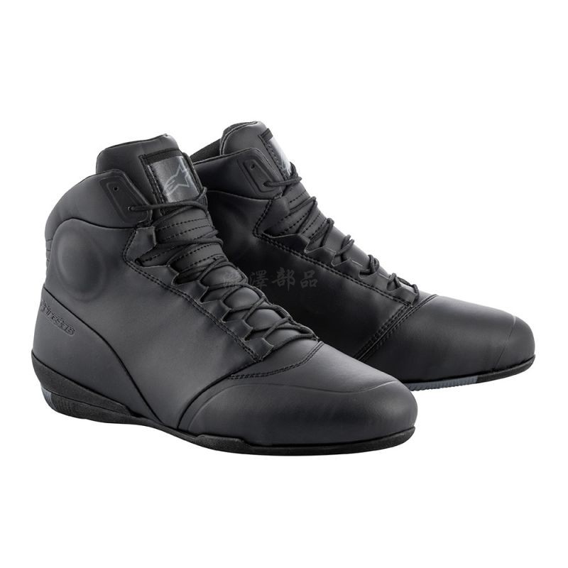 Italian Alpinestars A Star Boulevard Shoes Black Casual Car Boots Shopee Malaysia