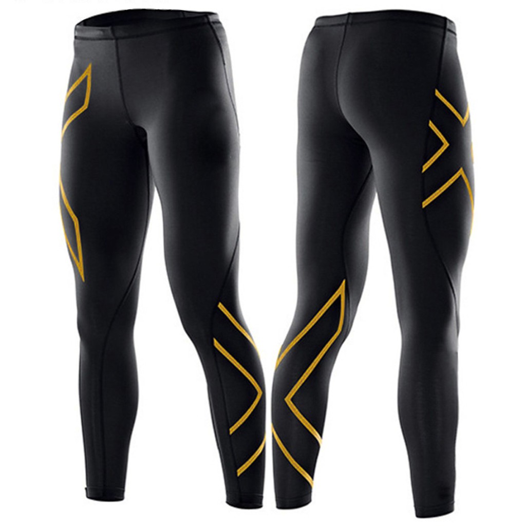 2xu gold compression tights