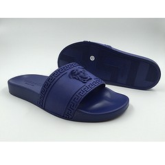 blue versace sandals