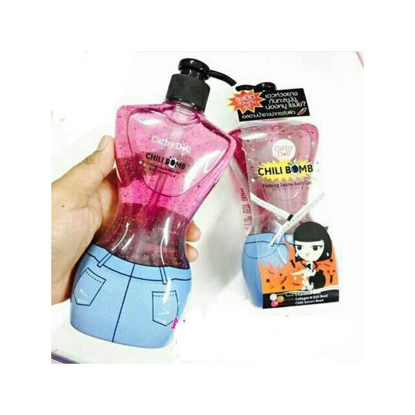 Cathy Doll Chili Bomb Firming Sauna Bath Gel 460ml Slim Body Shape | Shopee  Malaysia