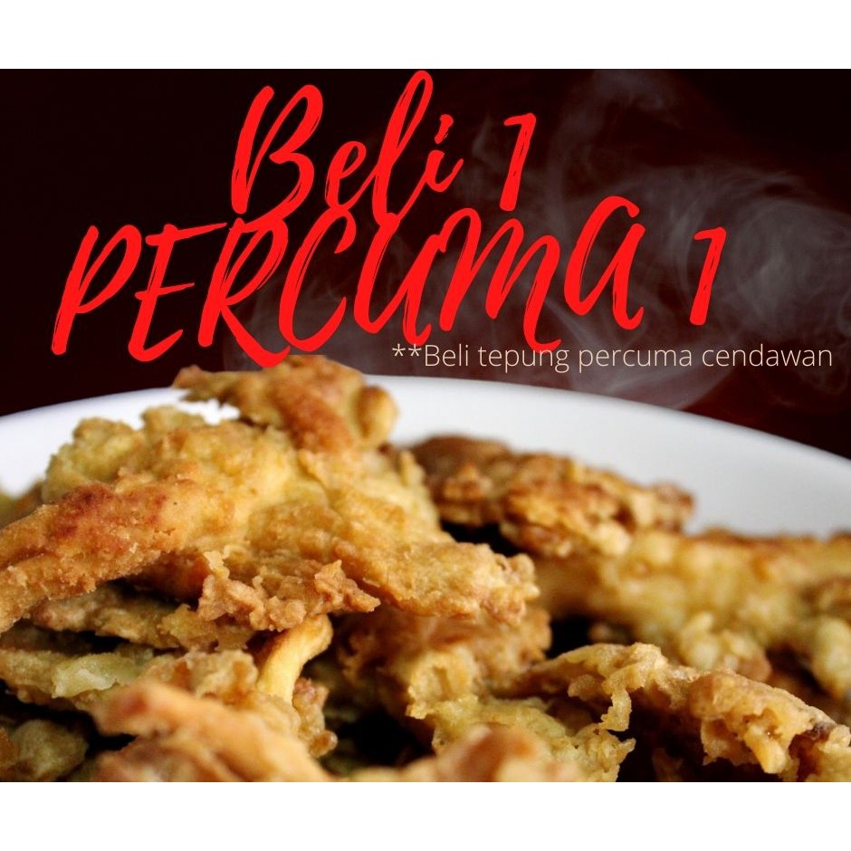 Tepung Goreng Serbaguna Resepi Warisan Percuma Cendawan Shopee Malaysia