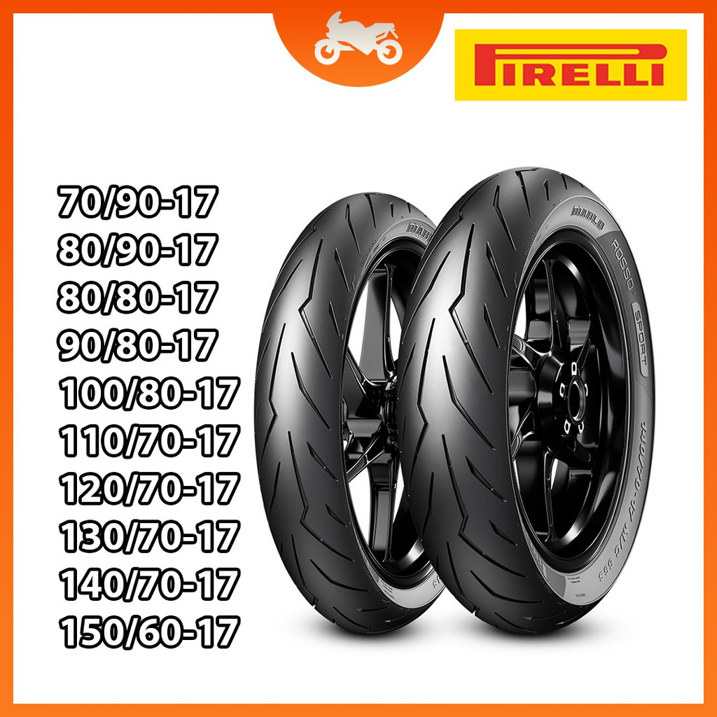 [ORIGINAL] Pirelli Diablo Rosso Sport Tubeless Tyre 2021 | Shopee Malaysia