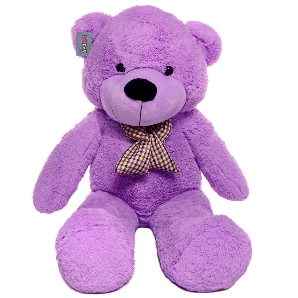 large purple teddy bear