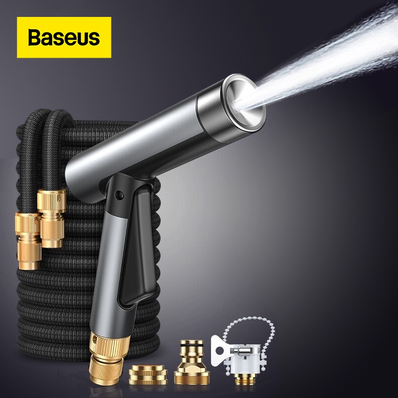 Baseus Car Washer Gun High Pressure Washer Spray Nozzle Water Gun Magic