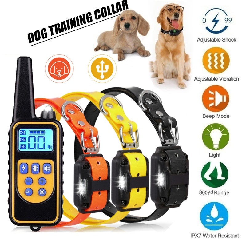 dog bark and training collar combo