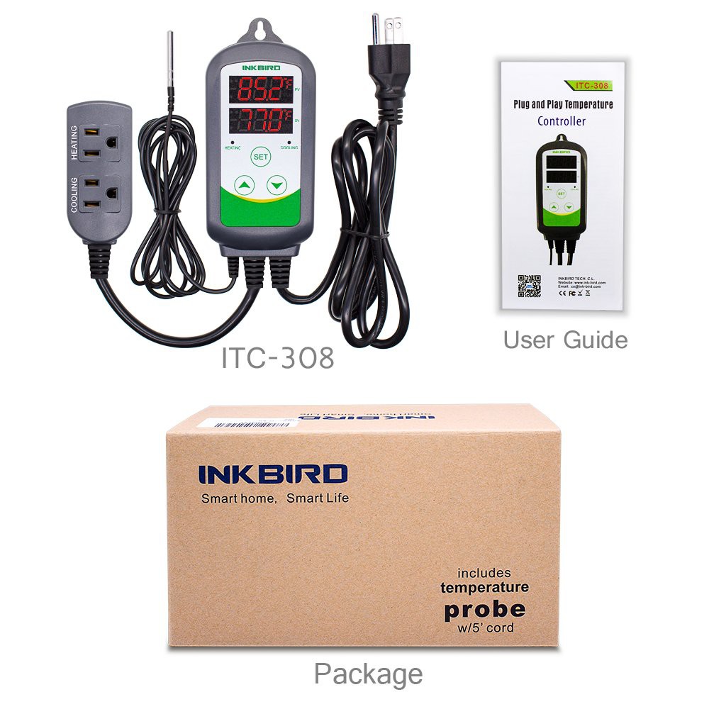 Inkbird ITC-308 Heating and Cooling Temperature Controller