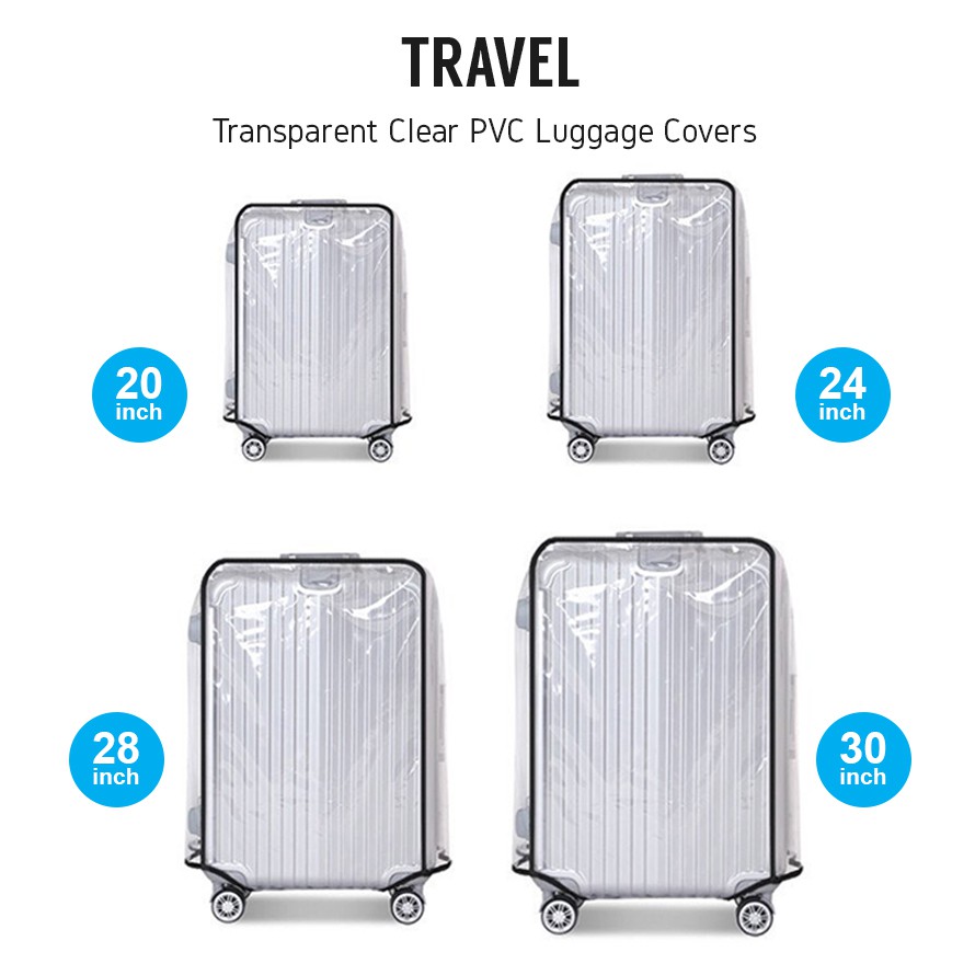 transparent suitcase