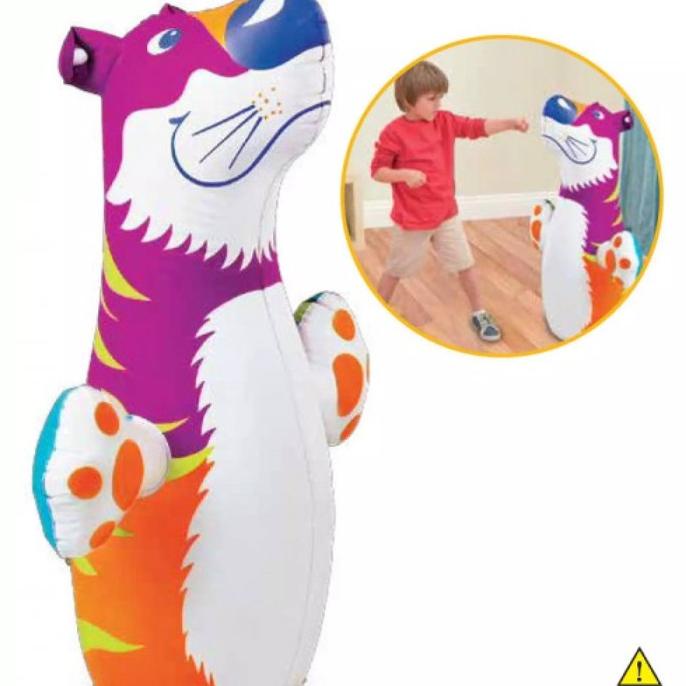 Kids Toys Intex Boxing Balloons 3D PopBag Punching Dolphin Dino