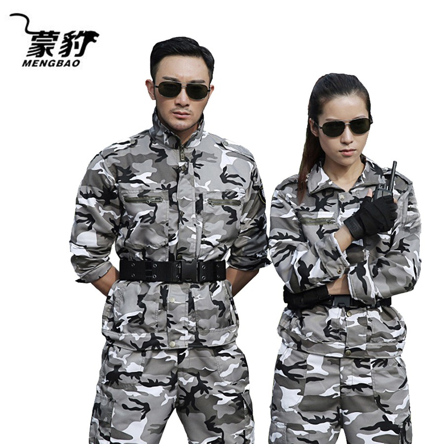 Military Uniform Snow Camouflage Army Combat Shirt Uniforme Militar  Tactical Suit Clothing Cs Softair Men Working Clothe | Shopee Malaysia
