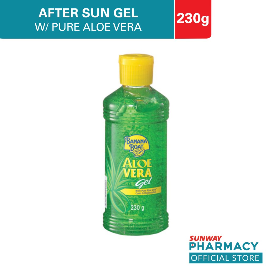 Banana Boat Aftersun Aloe Vera Gel (230g) Shopee Malaysia