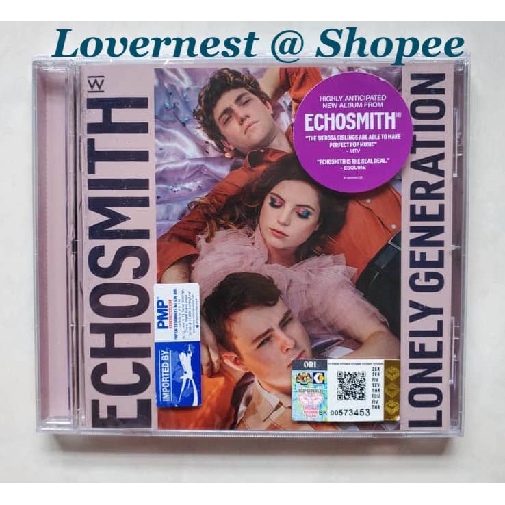Omsorg lindre amerikansk dollar Echosmith ‎– Lonely Generation CD Album Imported Version | Shopee Malaysia
