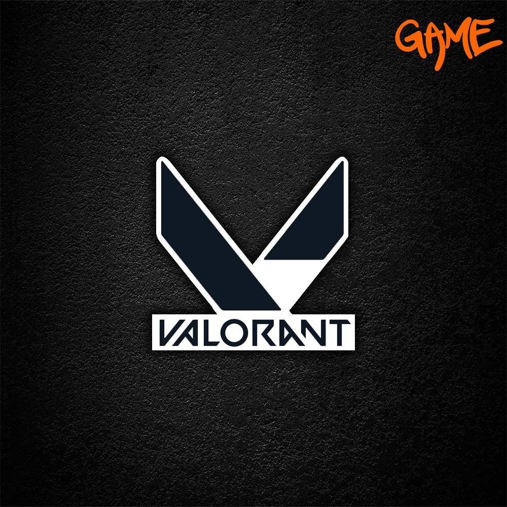VALORANT - Valorant Logo - Premium Fan-made Sticker (GAME series ...
