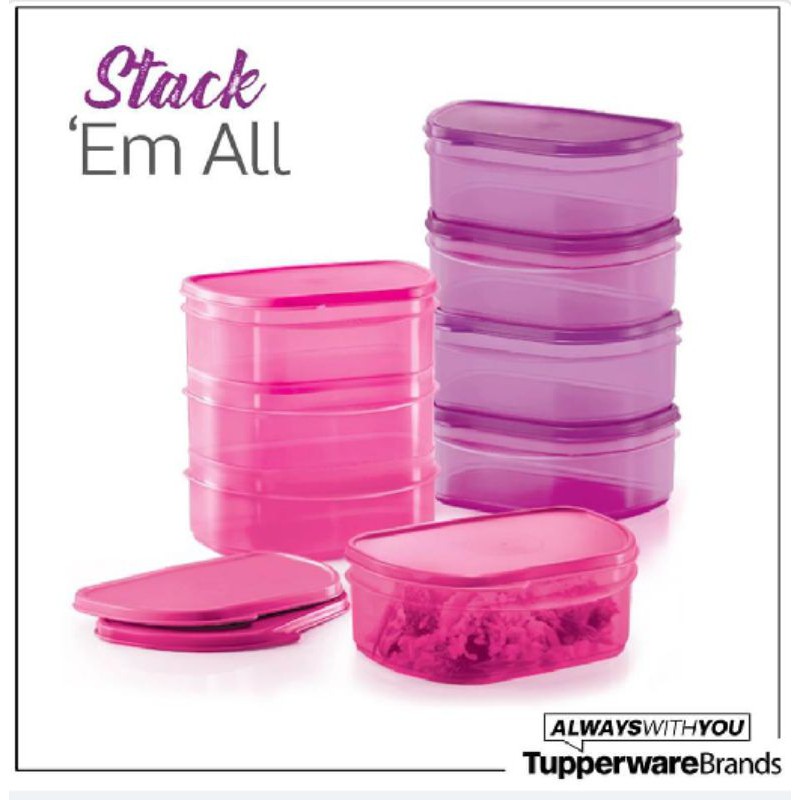 STACK 'EM ALL TUPPERWARE ORIGINAL ✔️ READY STOCK