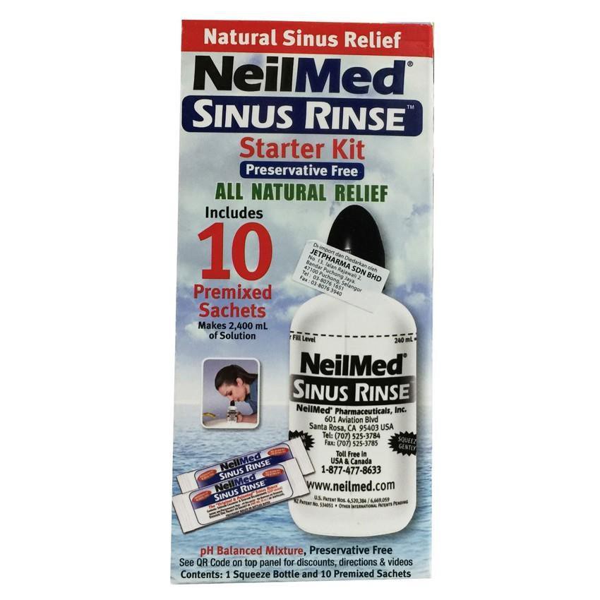 Neilmed Sinus Rinse Starter Kit 10s (exp: 01 22) 