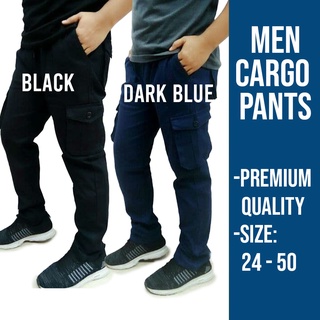 Seluar Kargo Slack 6 Poket Kain Tebal Cargo Pant Multi Pocket Seluar Kerja / Workwear Premium Quality Plus Size