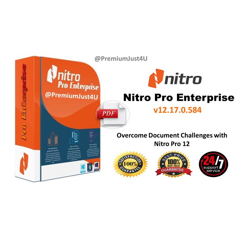 (Windows) Nitro Pro Enterprise v12.17.0.584 [2019 Full Version ...
