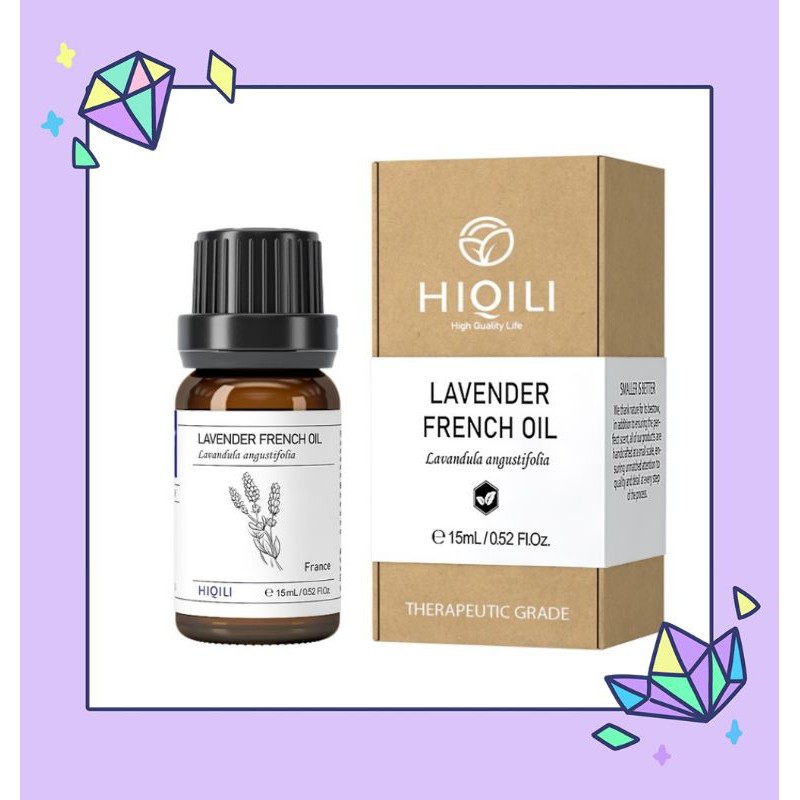 HiQiLi 15ML Lavender Oil Essential Oil 100% Pure Natural Plant ...