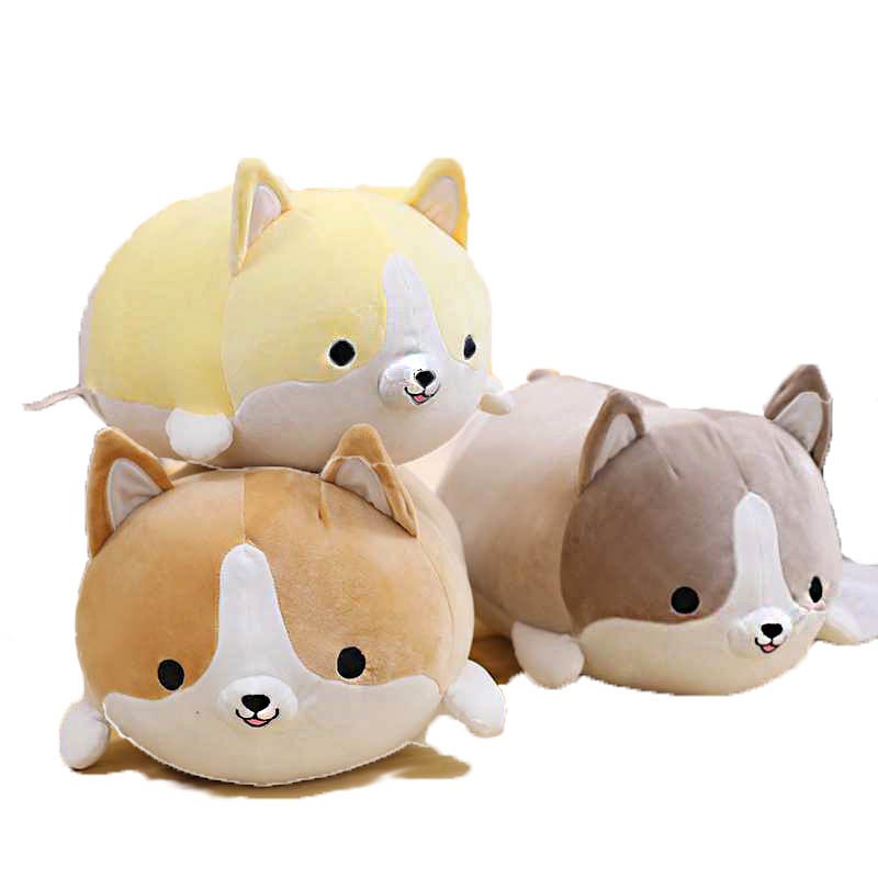 35cm cute corgi dog plush toy stuffed soft animal cartoon pillow lovely giftAQ 