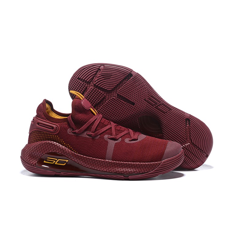 maroon and gold basketball shoes