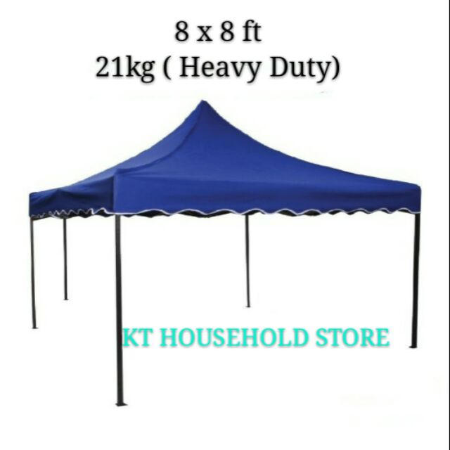 Kt Ware 8x8 Ft Folding Canopy Folding Tent Canopi Bazar Khemah Payung Niaga Payung Pasar 0411