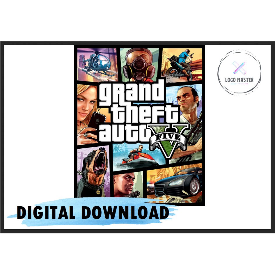 GTA 5 GTA V Grand Theft Auto 5 - PC OFFLINE Game [DIGITAL DOWNLOAD - NO  SHIP OUT CD] | Shopee Malaysia