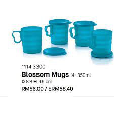 Tupperware Cressendo Mug Set