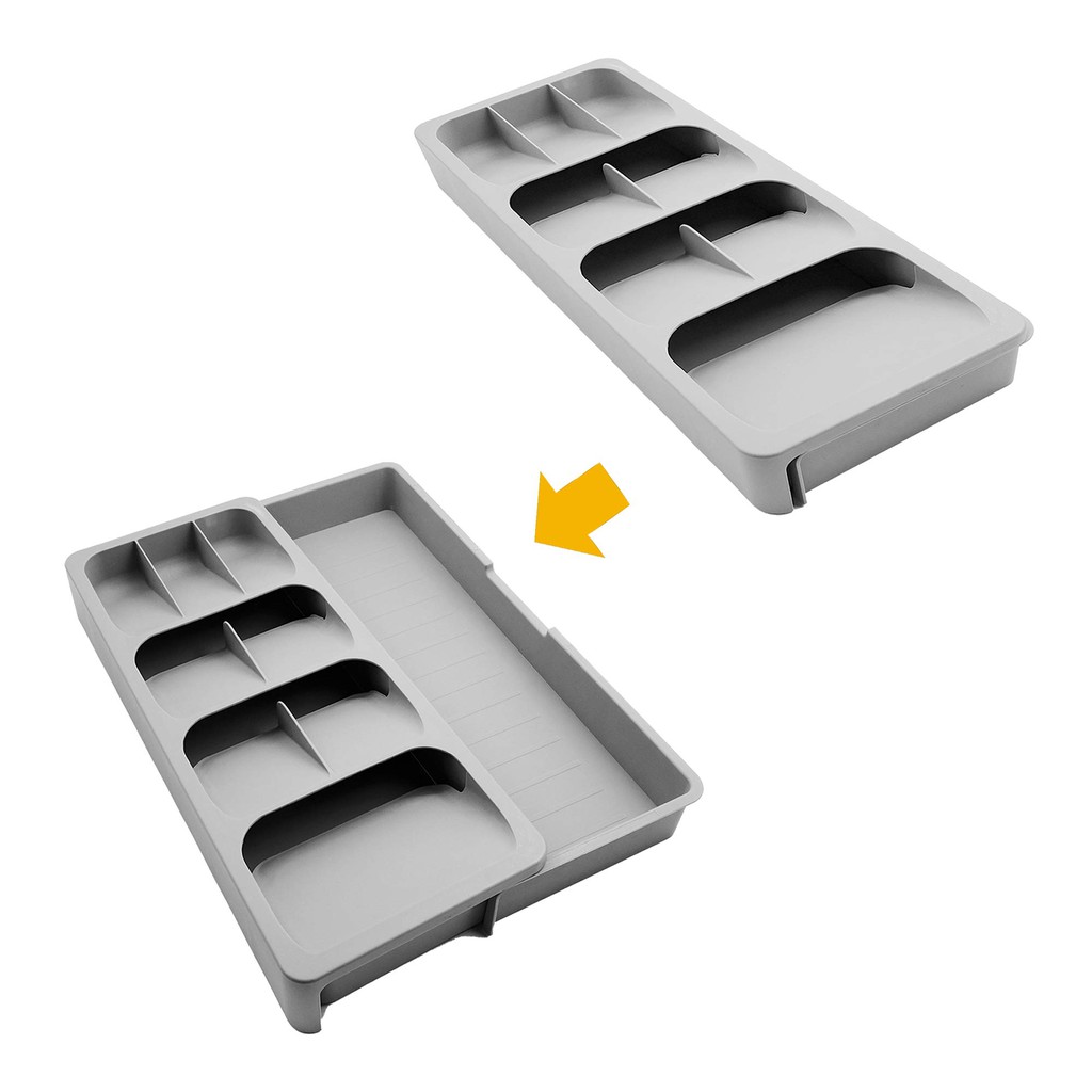 Cutlery Storage Tray Expandable Drawer Organizer Aston