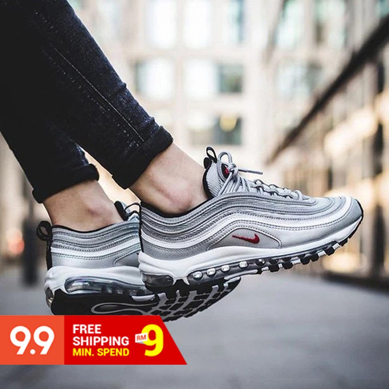 NIKE Air Max 97 silver bullets shoes 