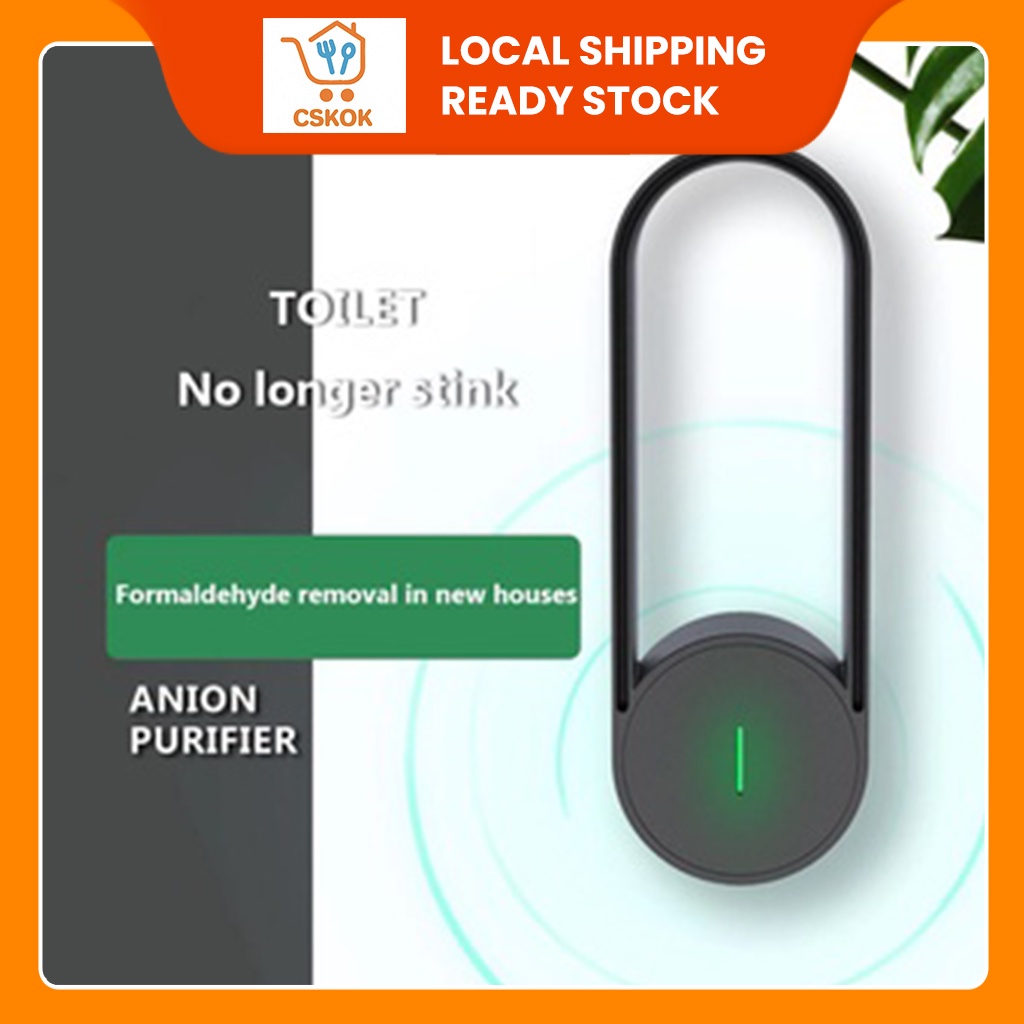 【Ion Purifier】 Remover Smell Freshener Home Appliance Negative Ion Air Purifier  USB Anion Home Office Air Purifiers