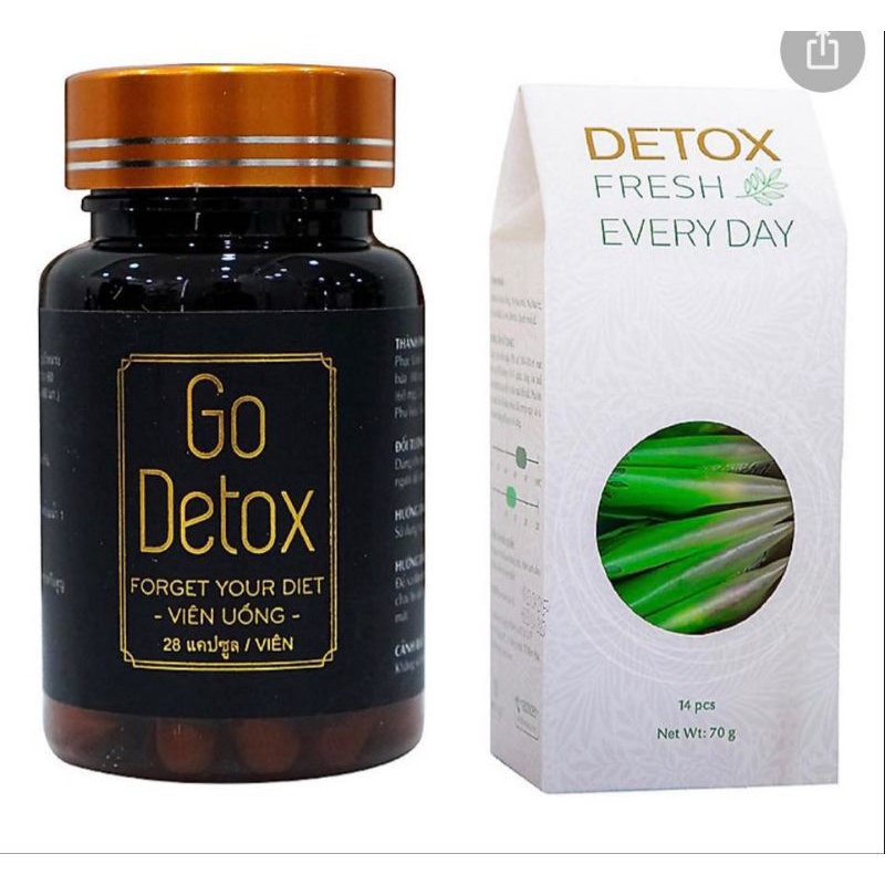 Go detox Tea & Capsule ( 2 セット ) strongrootsfitness.com