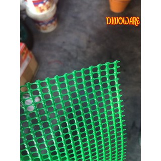 1m Pvc Square Netting Jaring Plastik Sangkar Kebun Garden Netting Jaring Tanaman Jaring Hijau Gardening Uv Netting Shopee Malaysia