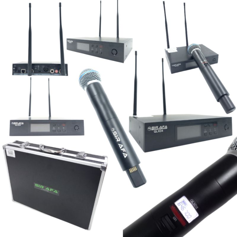 Sir Afa QLXD4 Wireless Microphone ( READY STOCK ) Shopee Malaysia
