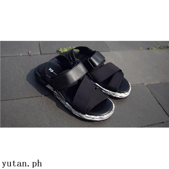 Sandal Y3 Kaohe Yohji Yamamoto Black Grey Army High Premium | Shopee  Malaysia
