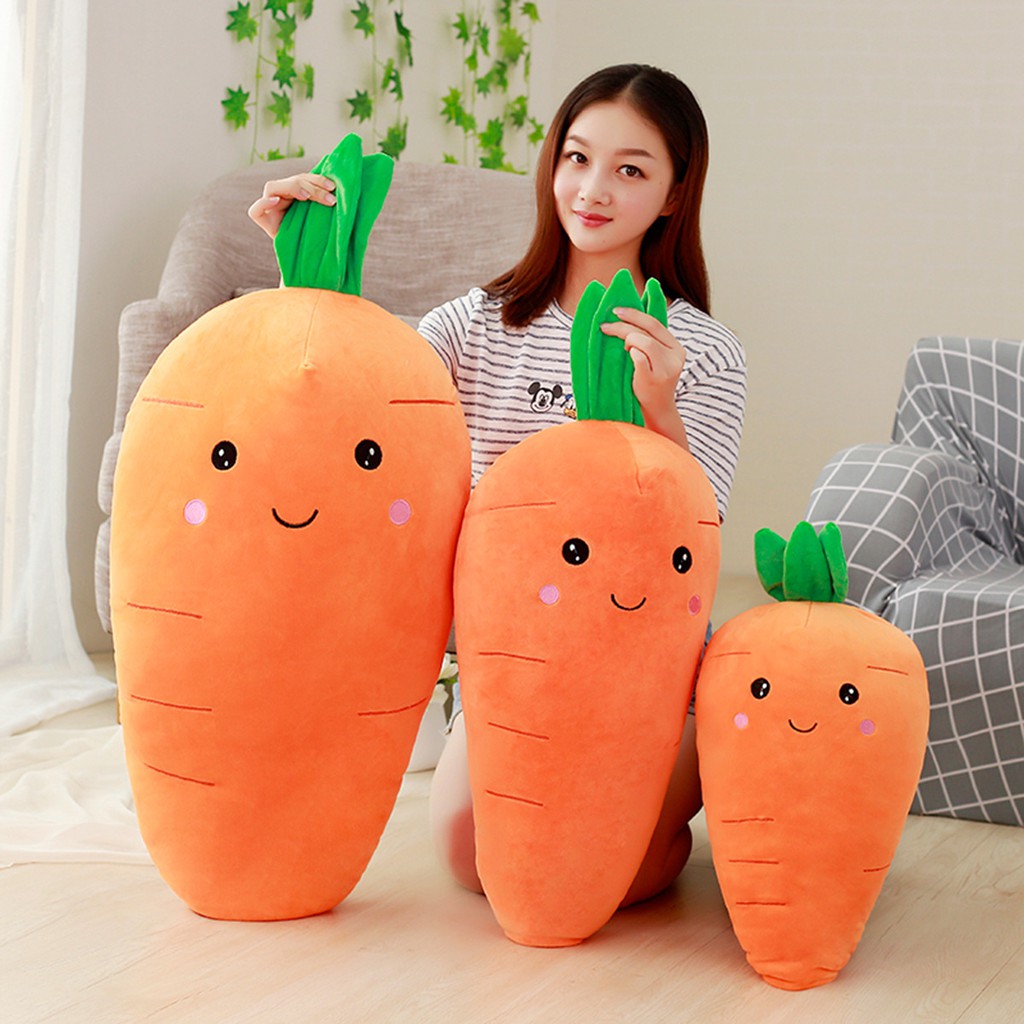 carrot cuddly toy