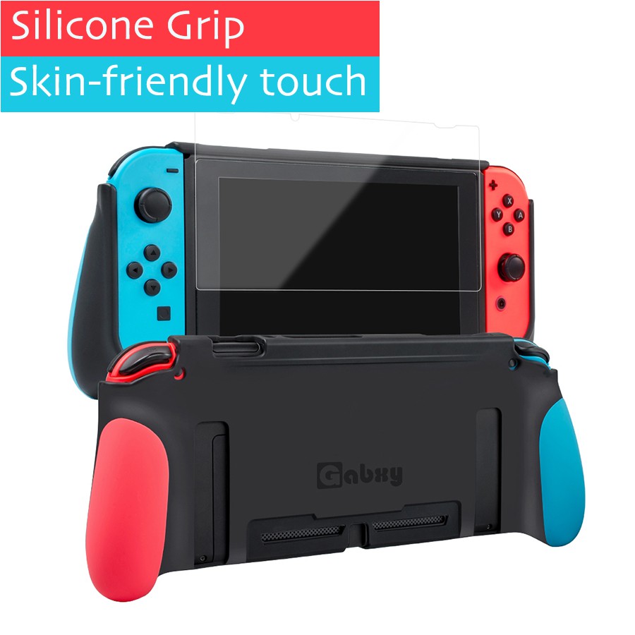 nintendo switch case and grip