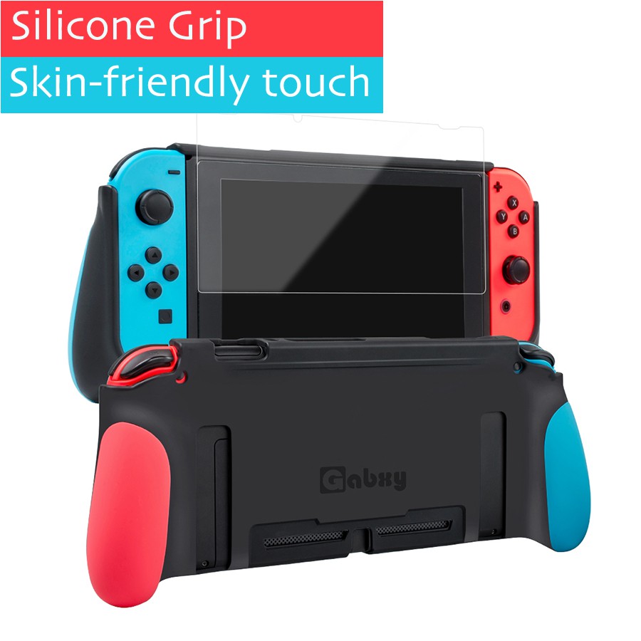 nintendo switch dockable grip case