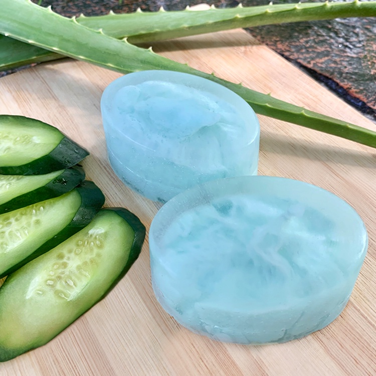 Aloe Vera Natural Handmade Body Soap for All Skin Types / Soothes Burns