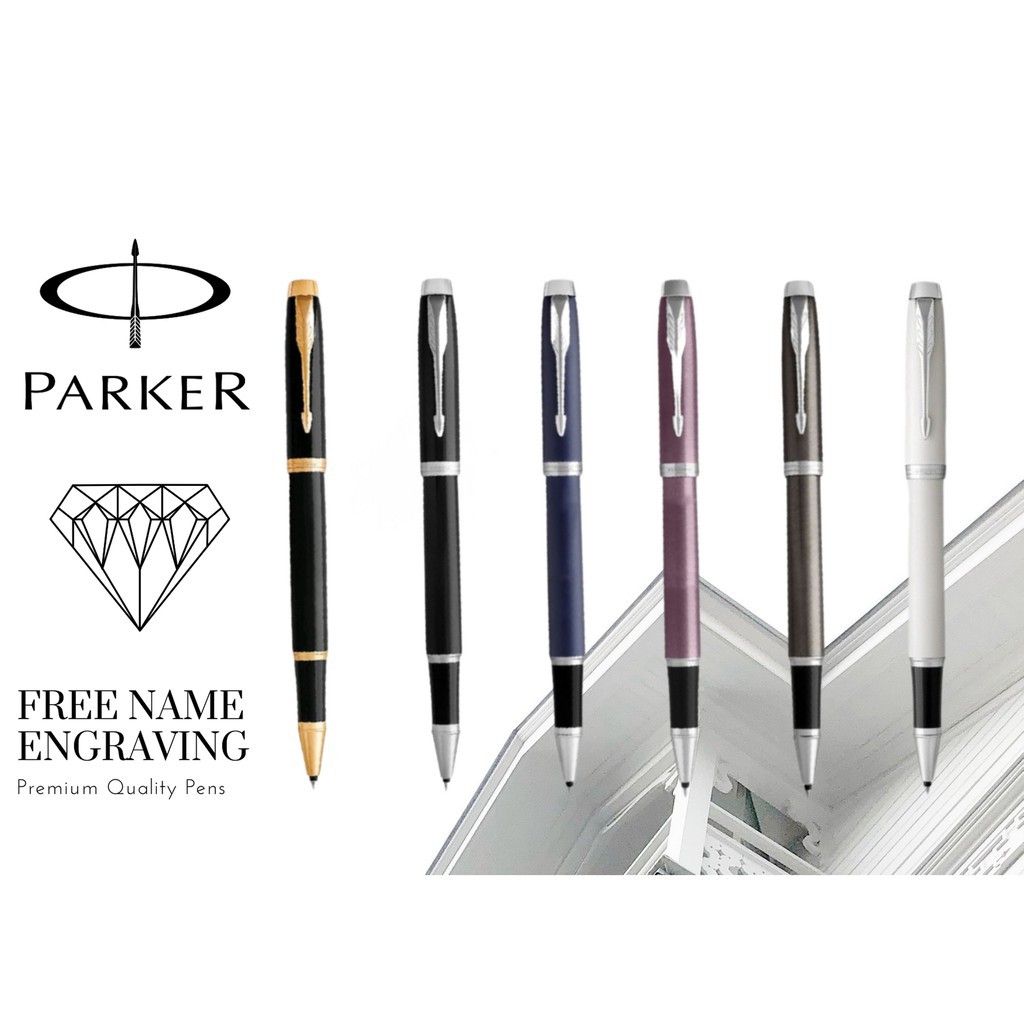 Parker IM Rollerball Pen with Chrome Trim Fine Point for Business