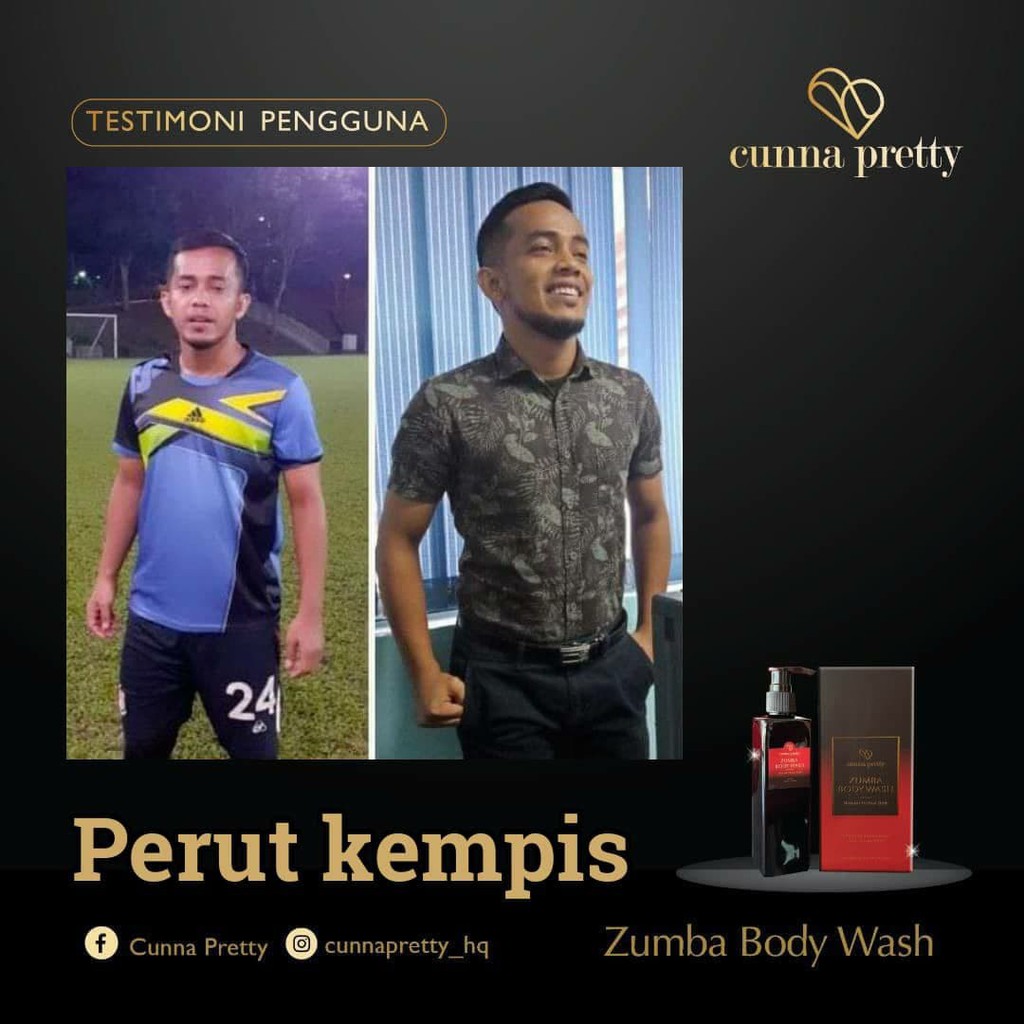 Free Gift Span Mandi Nak Kempiskan Perut Kecikkan Peha Zumba Bodywash Shopee Malaysia