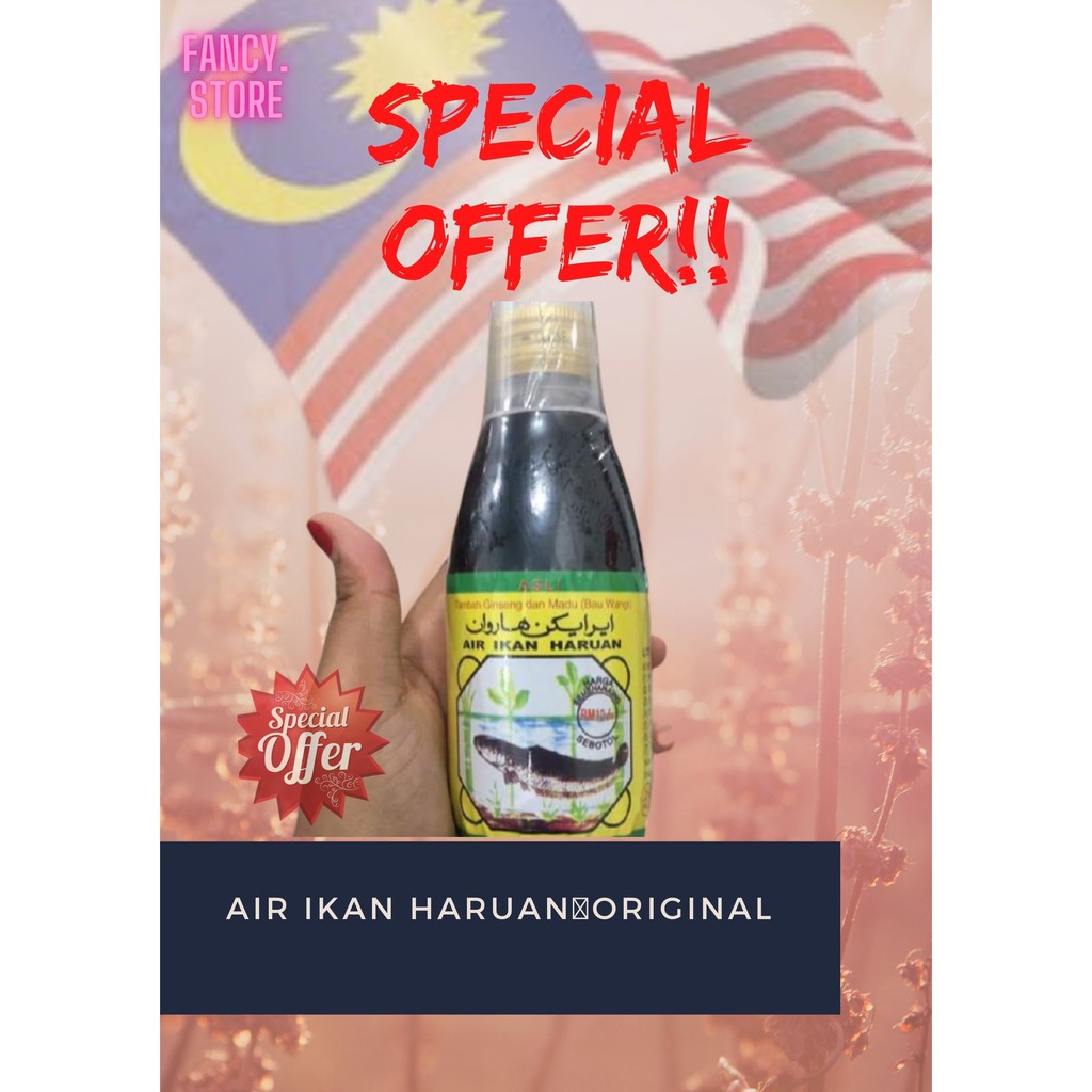 Hot Item Air Ikan Haruan Original